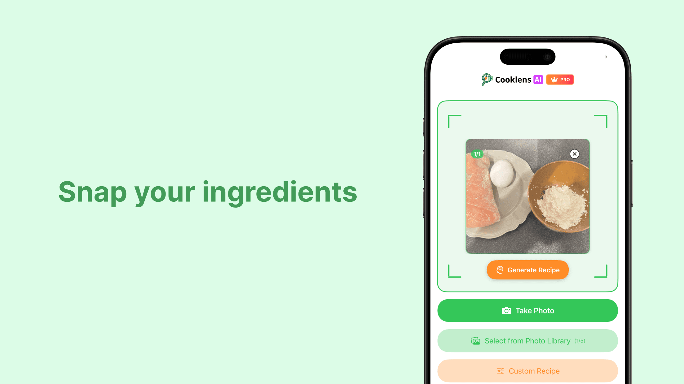 CookLens app screenshot 2