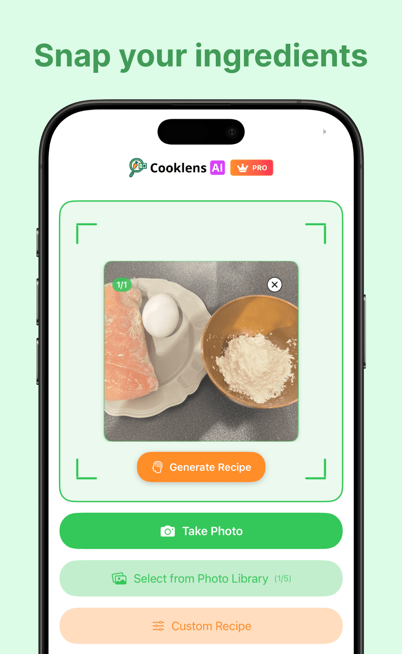 CookLens app screenshot 2